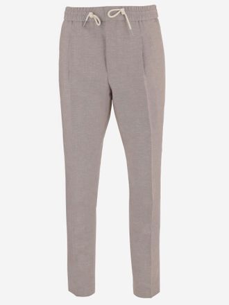 HUGO BOSS Cotton Blend Pants
