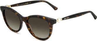 Jimmy Choo London Womens ANNABETH 51 S 86 Sunglasses - Brown - One Size