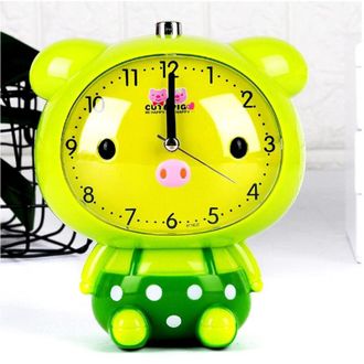 Trade Shop Trade Shop - Sveglia Orologio Da Comodino Per Bambini Studenti Creativi Con Simpatico Personalit&agrave;