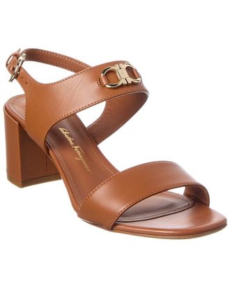 Ferragamo Cayla Leather Sandal