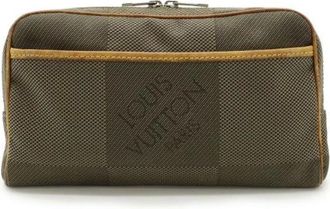 Louis Vuitton Pre-owned Belt Bags, male, Green, Size: ONE SIZE Pre-owned Acrobate Damier Geant 2way Bag