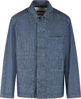 Jil Sander Giacca Jil Sander in cotone blu