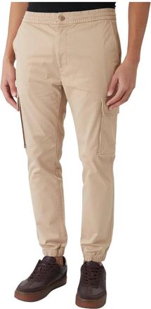 Calvin Klein Jeans Skinny Twill Cargo Broek - Heren - Slim Fit Broeken - Beige - W36 - Katoen - Broeken