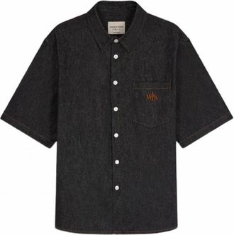 Walk In Paris Wip-1045 Denim Shirt - Heren - Spijkeroverhemden - Zwart - XL - Denim - Overhemden