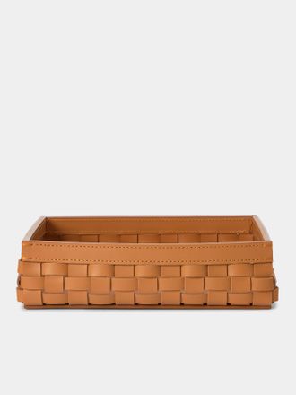 Riviere Barcelona Water-Resistant Leather Low Basket
