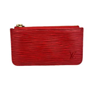 Louis Vuitton Castilian Red Coin Purse/Coin Case (Pre-Owned)