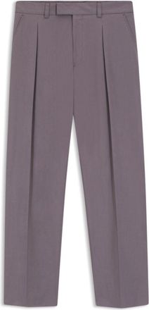 BOSS Relaxed-fit trousers in stretch cotton