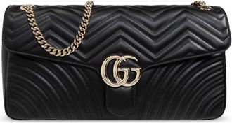 Gucci Black Marmont Large Shoulder Bag