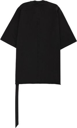 Rick Owens Cotton T-Shirt - Black