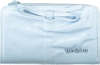 Desigual Emma 2.0 Rhodium Kaarthouder - Dames - Portefeuilles - Blauw - ONE Size - Polyester - Accessoires