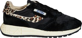 Autry Reelwind Low - Dames - Sneakers - Zwart - 39 EU - Katoen - Schoenen