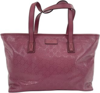 Gucci Pink Tote Bag (Pre-Owned)