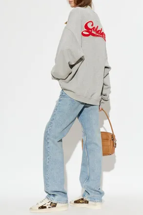 Golden Goose Oversize Sweatshirt, Womens, Grey