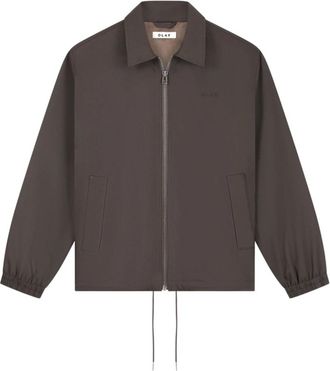 Olaf Hussein Coach Jacket - Heren - Zomerjassen - Bruin - XL - Jassen