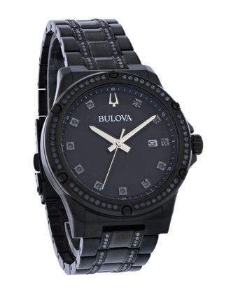 Bulova Mens Crystal Watch