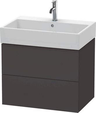 Duravit Duravit L-cube Mueble Bajo Lavabo Suspendido, 2 Cajones