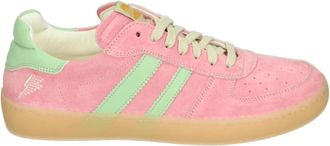 Ocra Sportieve Lage Damesschoenen Roze Su&egrave;de - Dames - Sneakers - Roze - 42 EU - Su&egrave;de - Schoenen