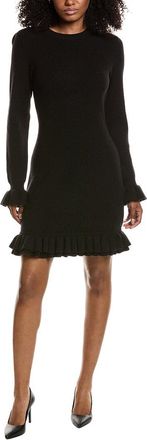CeCe by Cynthia Steffe Cece Ruffle Trim Sweaterdress