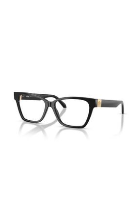 Versace 55mm Cat Eye optical glasses in Black at Nordstrom