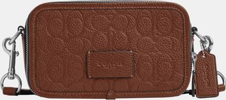 Coach Mens Wyatt Crossbody Bag In Signature Leather - Brown - One Size