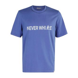 Premiata Neverwhite T-Shirt - - Tops - Uomo - Blu - S