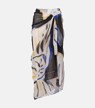 Cala de la Cruz Luana printed beach cover-up