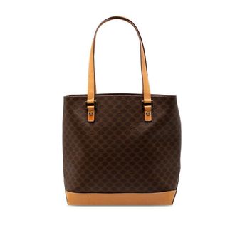 Celine Pre-owned Celine Macadam Coated Canvas Tote Ladies JQ537D179MA1JG1W