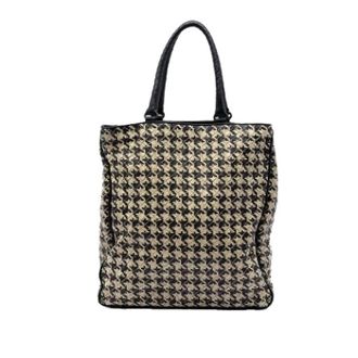 Bottega Veneta Bolso Tote Pre-owned de Piel Nappa Tejida - Pre-owned - Mujer - Beige - ONE SIZE
