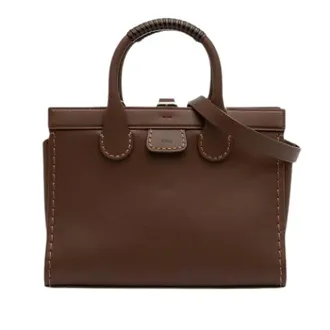 Chlo&eacute; Pre-owned Handbags, female, Brown, Size: ONE SIZE Pre-owned The Edith