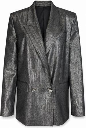 Pinko Cayman Jas - Dames - Blazers - Zwart - L - Wol - Jassen