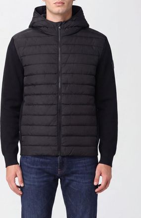 Canada Goose Piumino in lana e nylon con cappuccio e inserti in maglia