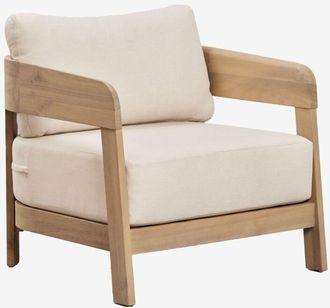 Sklum Sill&oacute;n De Jard&iacute;n En Madera De Acacia Uleno Sklum