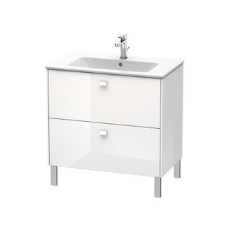 Duravit Mueble De Aseo Duravit Brioso De 82,0 X 47,9 Cm, Con 2 Extra&iacute;bles, Incl. Hueco Para Sif&oacute;n Y Delantal, Para Lavabo Me By Starck 233683, Color (frente/c