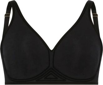 Wolford panelled bra - Zwart