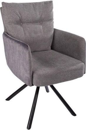 Global Interiors Drehbarer Armlehnsessel George Grey