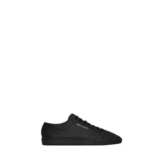 Saint Laurent Sneakers, male, Black, 9 1/2 UK, Gym Trainers