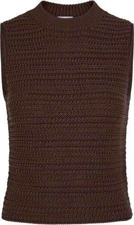 Tod's Knit Cotton top - Brown - S (UK8-10 / S)