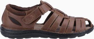 Hush Puppies Mens Hush Puppies ALBERT Mens Sandals Tan - Brown - Size: 11