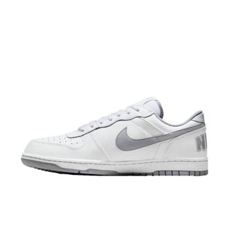 Nike Big Low White / Wolf Grey 355152-106 Mens