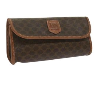 Celine Pre-owned Clutches, female, Brown, Size: ONE SIZE Pre-owned Vintage Pouch