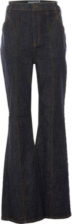 Self Portrait Self-Portrait Denim Blue Indigo Jeans