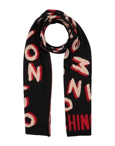 スカーフ MOSCHINO COUTURE Woman Neck scarf Red 93508265 1116 Buy Vintage Woman Deadstock MOSCHINO Red Bear Wool Scarf