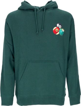 HUF Groene hoodie met kangoeroezak - Heren - Hoodies - Groen - XL - Katoen - Hoodies & sweatvesten