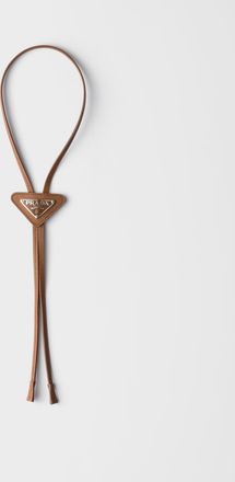 Prada Saffiano leather bolo tie