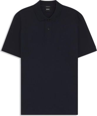 BOSS Pallas polo shirt in cotton piqu&eacute; with embroidered logo