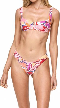 L*Space Mako Bikini Top In Lost In The Blooms