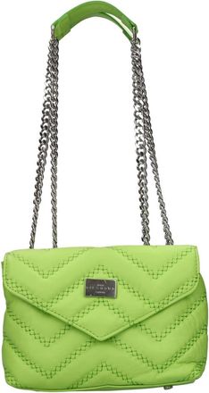 John Richmond Leren Tas - Dames - Schoudertassen - Groen - ONE Size - Leer - Tassen