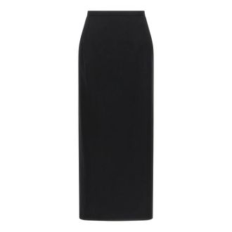 Magda Butrym Dames, Rokken, Zwart, Maat: XS Wol