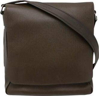 Louis Vuitton Taiga Leather Shoulder Bag (Authentic Pre-Loved)