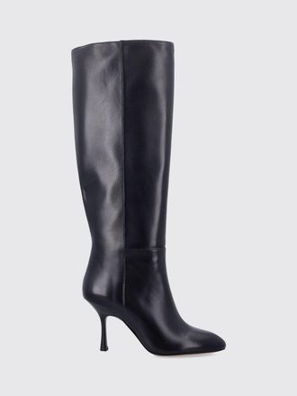 Stuart Weitzman Madison Nappa Leather Knee-High Boots with High Heel